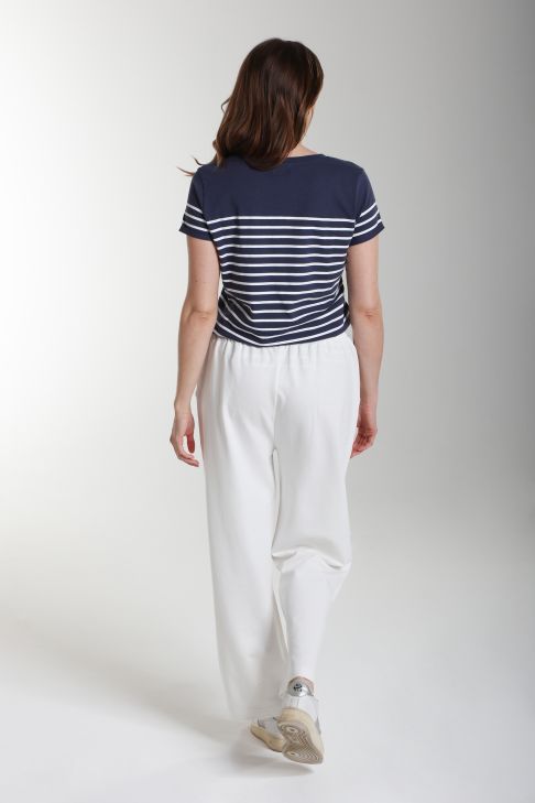 Pantalon jogging molleton femme Cyrus Ivoire