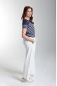 Pantalon jogging molleton femme Cyrus Ivoire