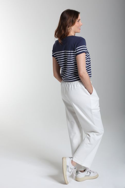 Pantalon jogging molleton femme Cyrus Ivoire
