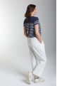 Pantalon jogging molleton femme Cyrus Ivoire