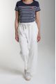 Pantalon jogging molleton femme Cyrus Ivoire