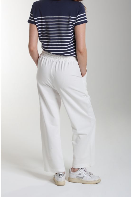 Pantalon jogging molleton femme Cyrus Ivoire Gérard Pasquier