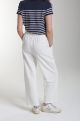 Pantalon jogging molleton femme Cyrus Ivoire