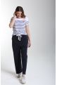Pantalon jogging molleton femme Cyrus Marine