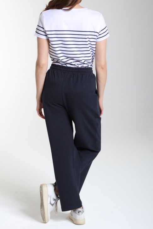Pantalon jogging molleton femme Cyrus Marine