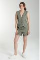 Short femme Dimon Kaki