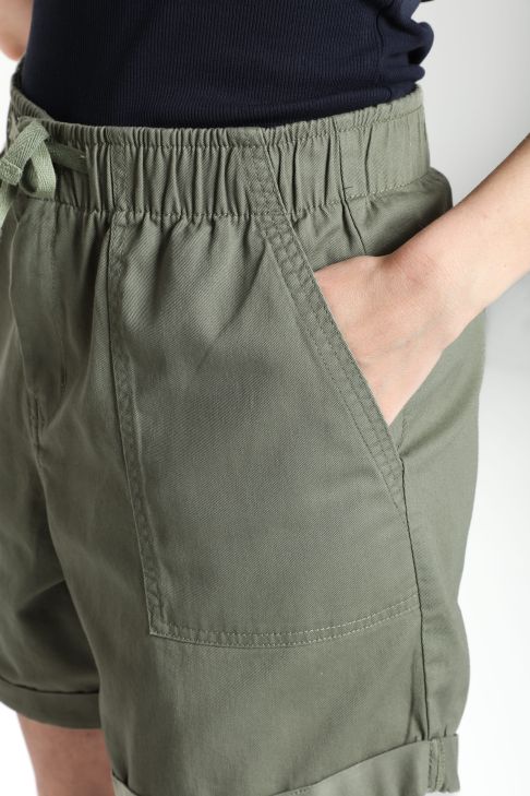 Short femme Dimon Kaki