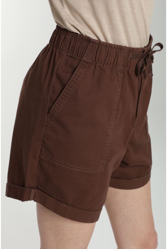 Short femme Dimon Marron Gérard Pasquier