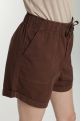 Short femme Dimon Marron
