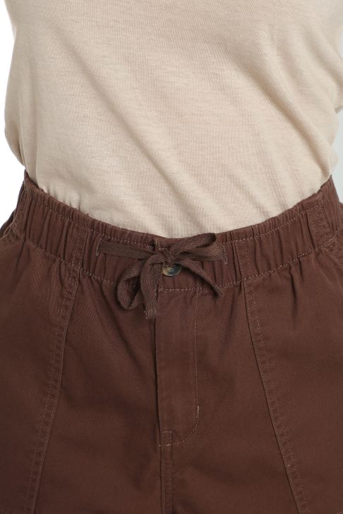 Short femme Dimon Marron