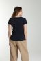 Tee shirt cotele manches courtes femme Drew Marine Gérard Pasquier
