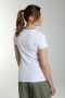 Tee shirt cotele manches courtes femme Drew Blanc Gérard Pasquier