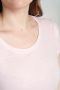Tee shirt col rond manches courtes femme Marine Pot Pourri(Rose) Gérard Pasquier