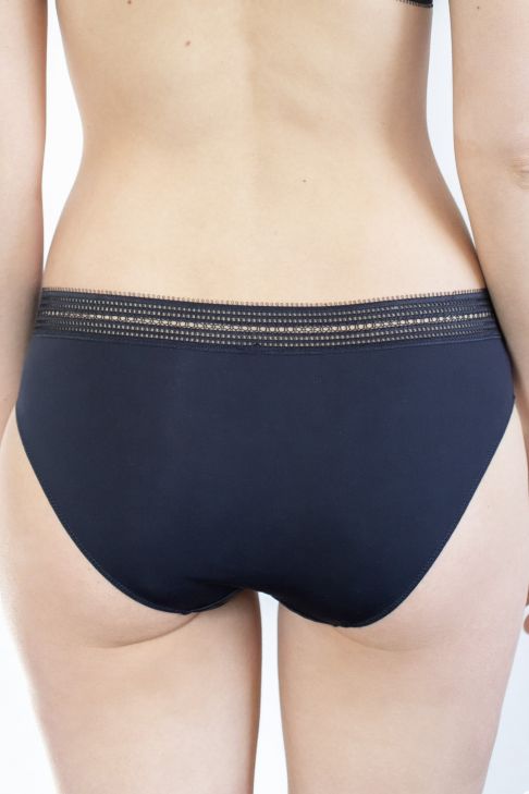 Slip OPALINE Noir Marine
